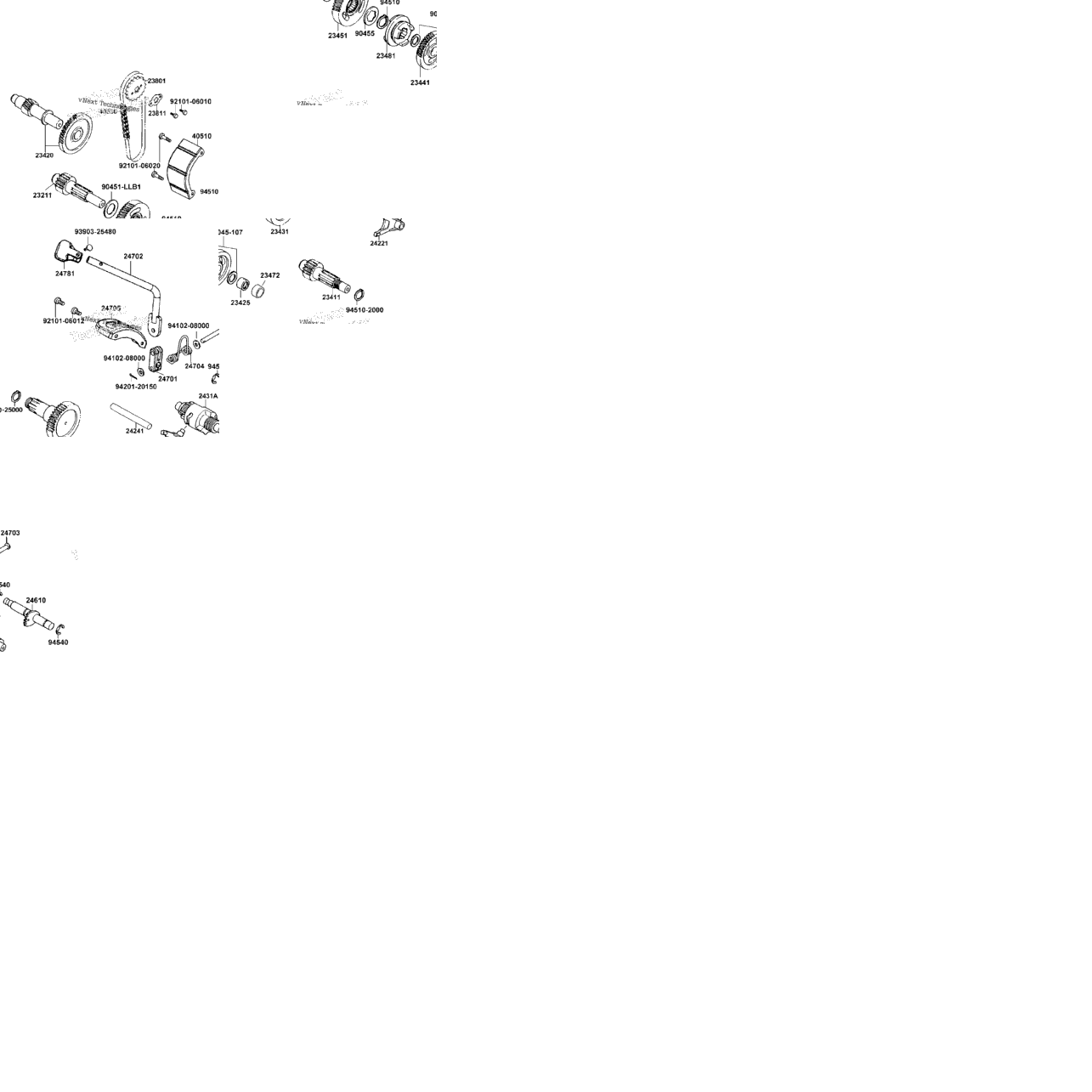 Final Reduction Gears