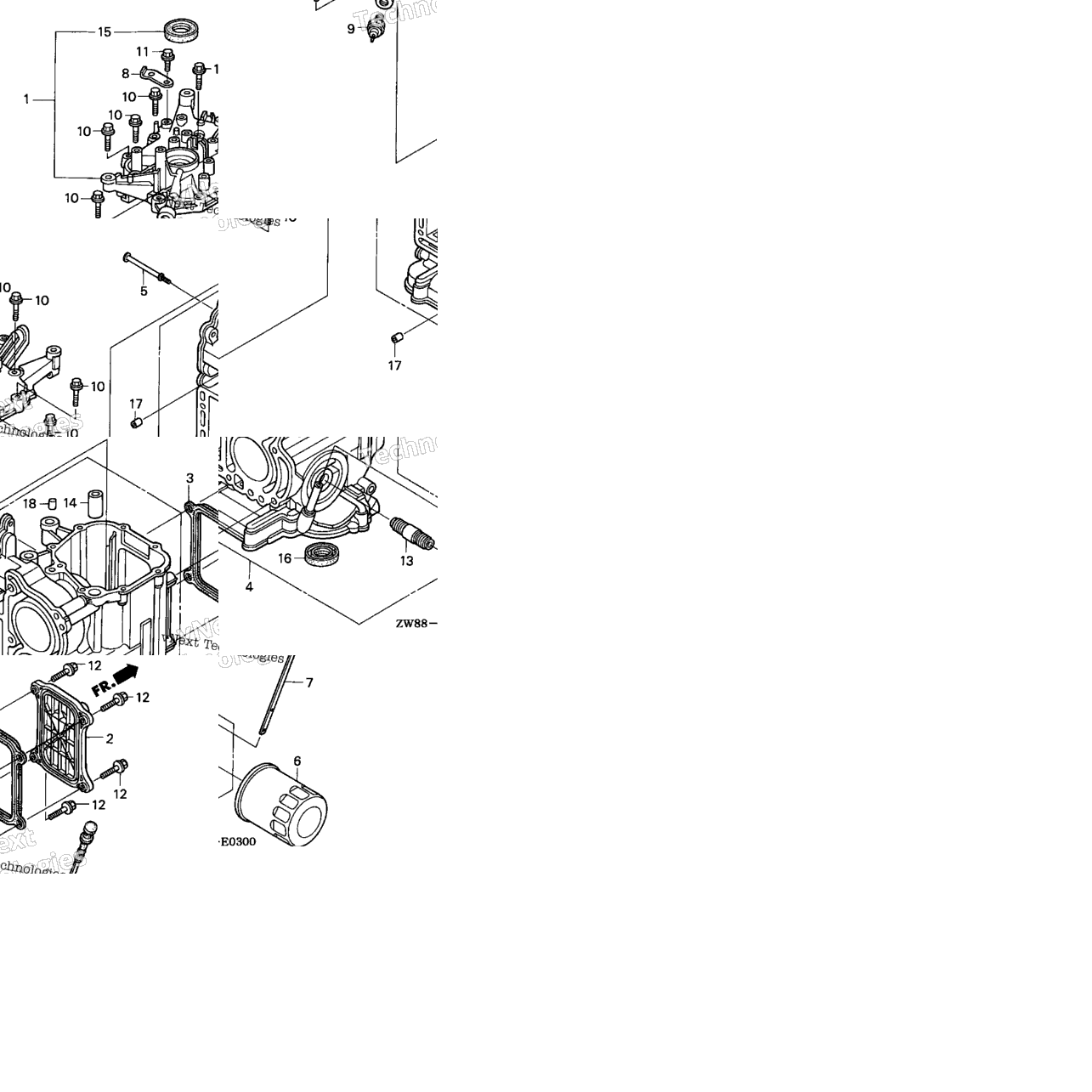 Cylinder Block@Crankcase Cover