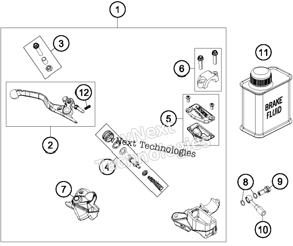 Hand Brake Cylinder
