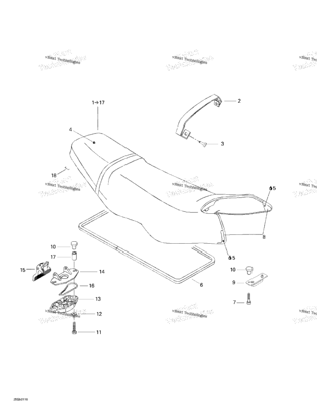 Seat And Engine Cover