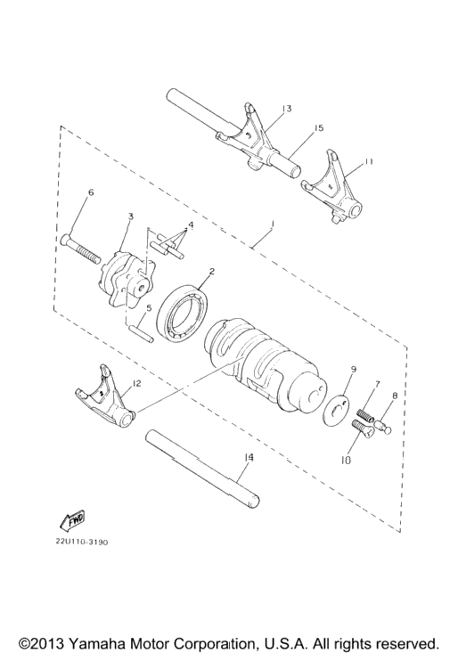 Shift Cam Fork