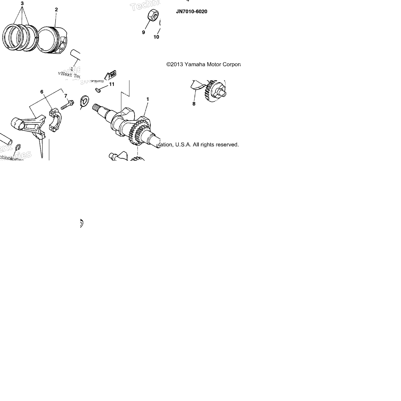 Crankshaft Piston