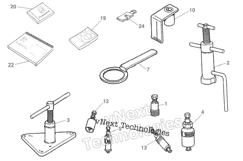 Service Tools, Manuals And Catalogs