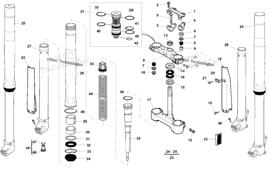 Front Fork Assembly