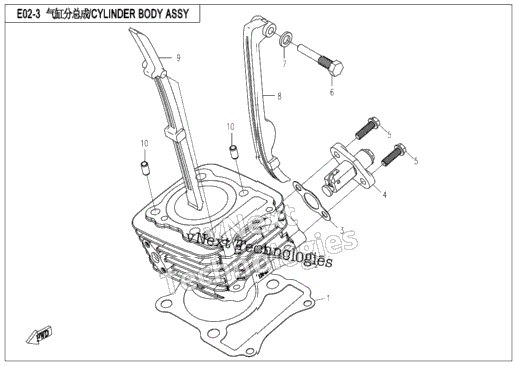 Cylinder Body Assy
