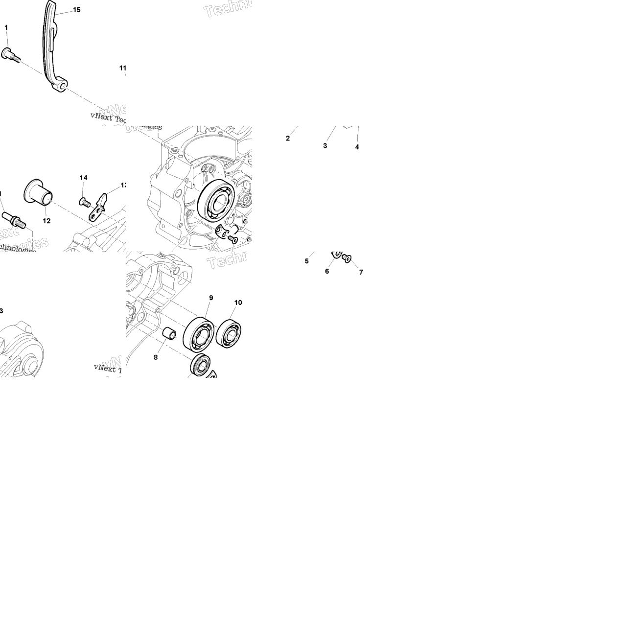 R.H. Half Crankcase
