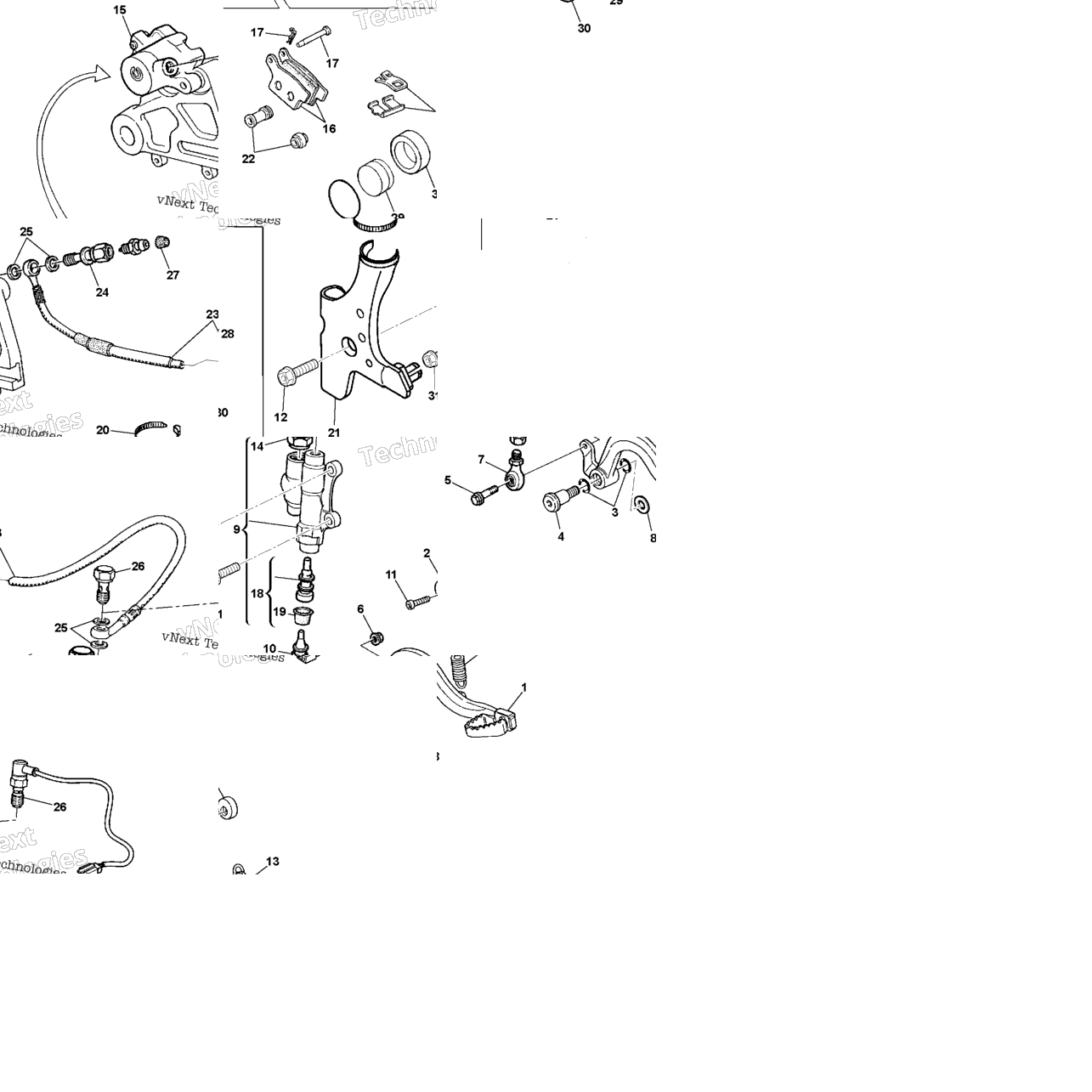Rear Hydraulic Brake