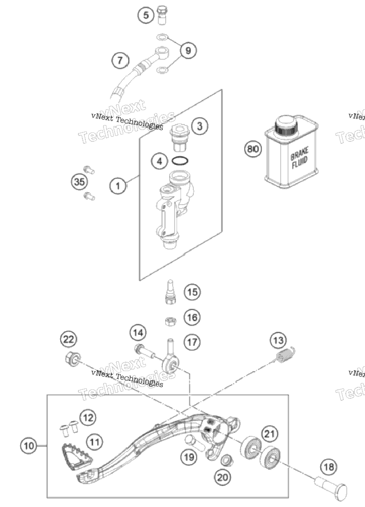 Rear Brake Control