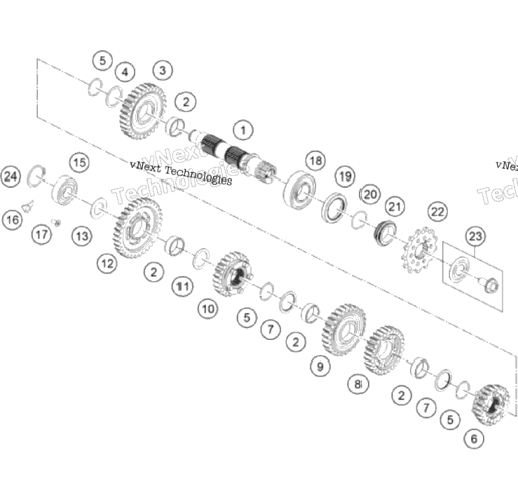 Transmission Ii - Countershaft