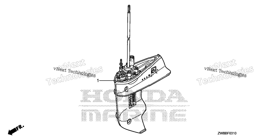 Gear Case Assy