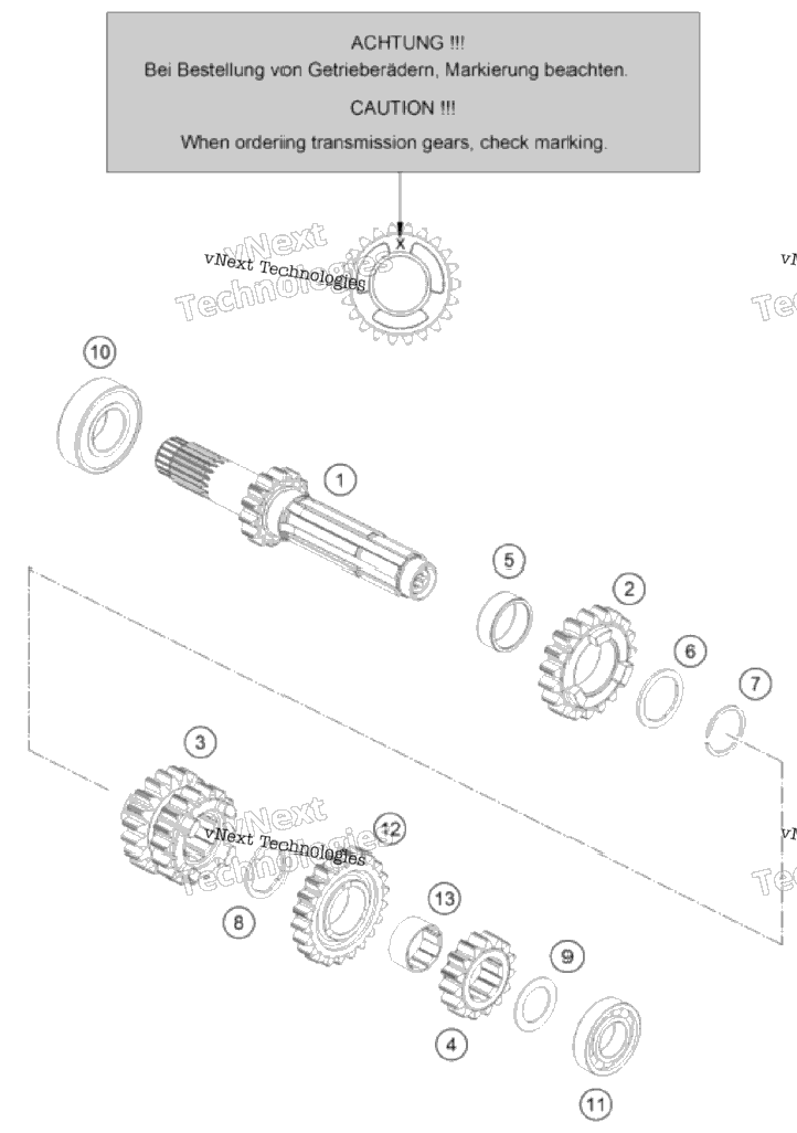Transmission I - Main Shaft