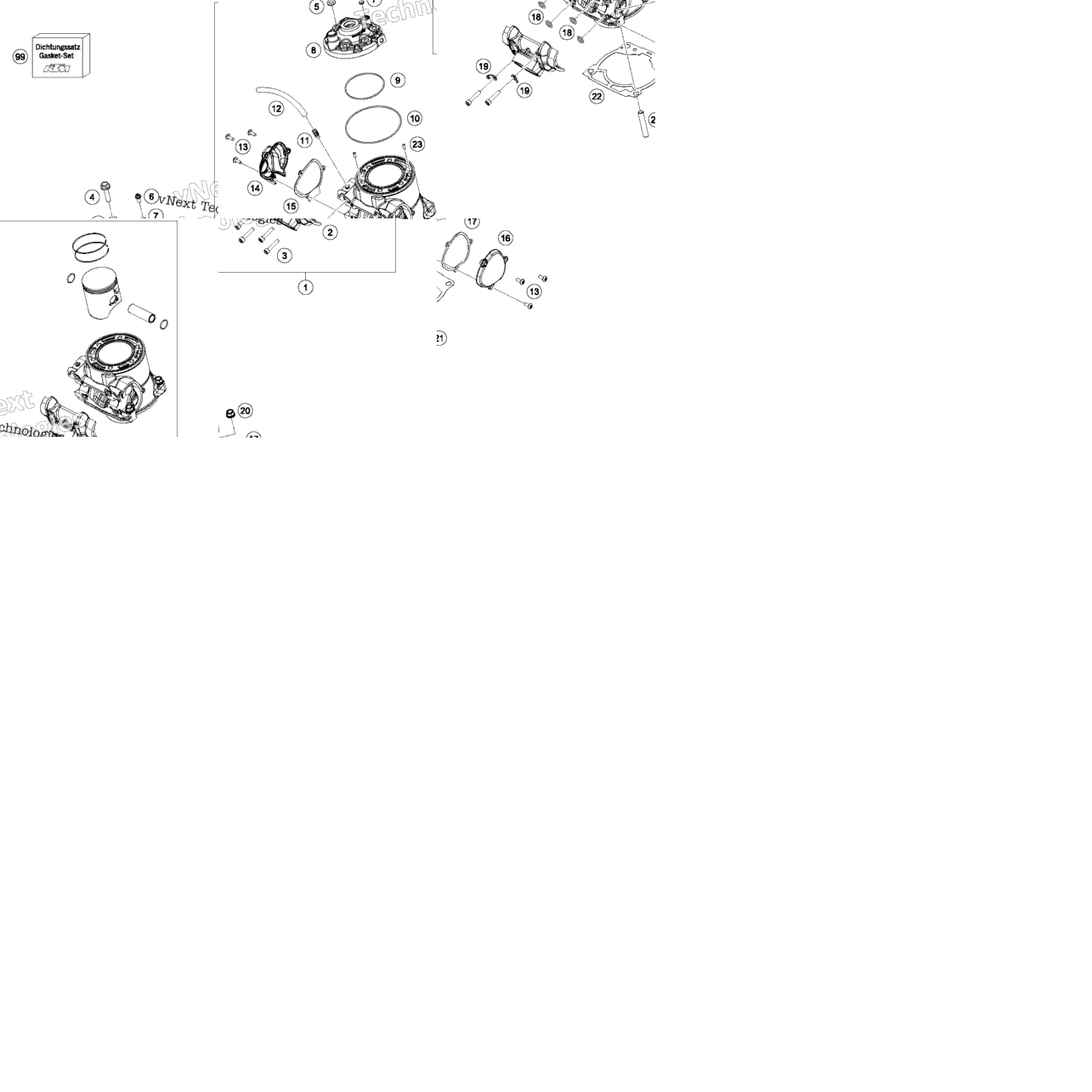 Cylinder, Cylinder Head