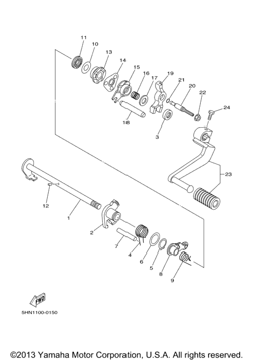 Shift Shaft