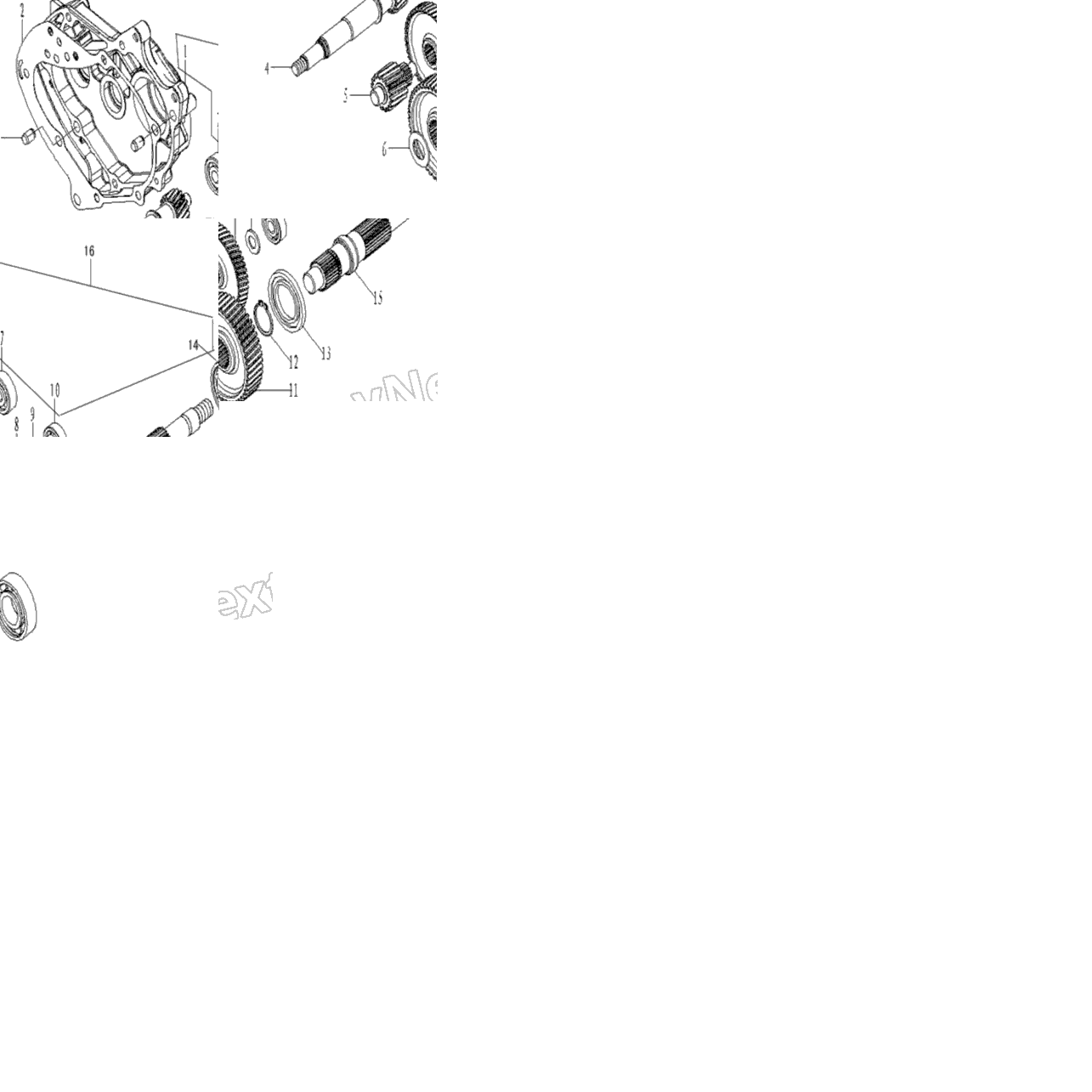 Gear Reduction Assy