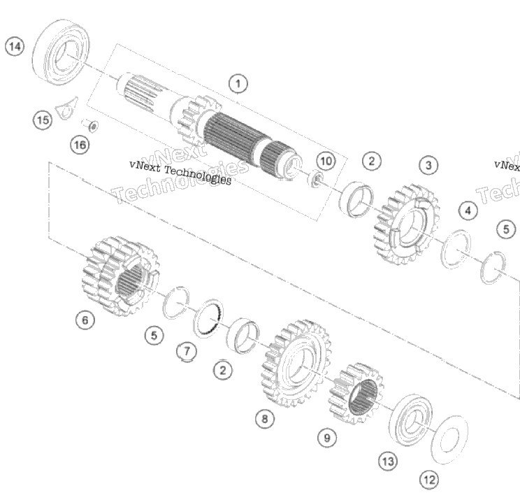 Transmission I - Main Shaft