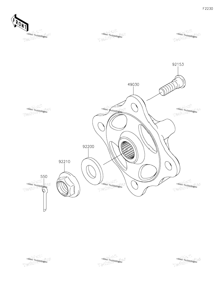 Front Hubs/Brakes