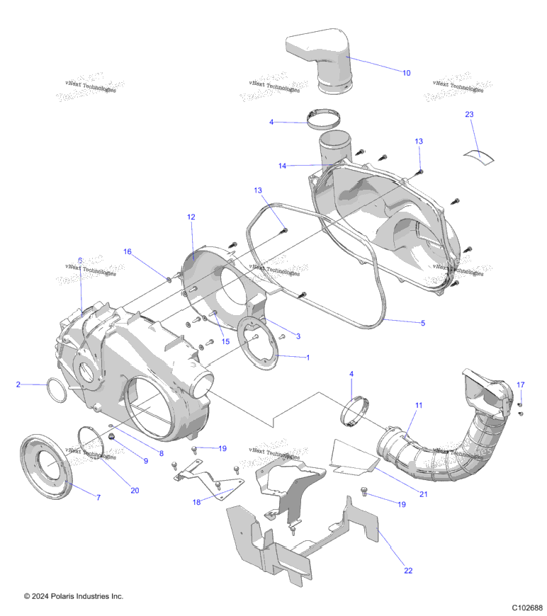 Body, Clutch Cover