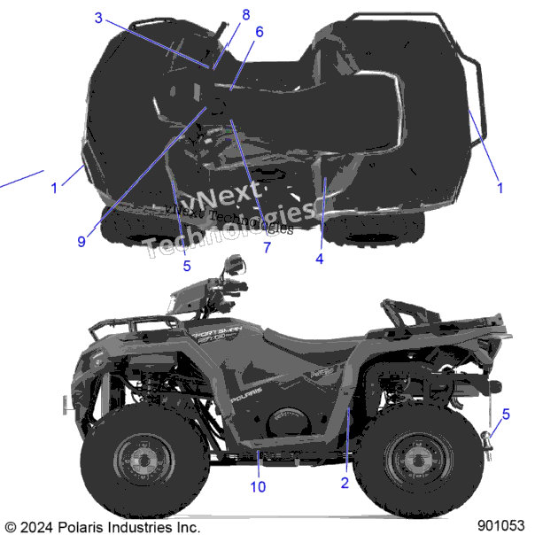 Body, Decals, Standard