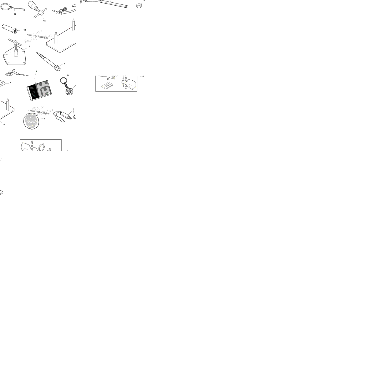 Service Tools, Manuals And Catalogs