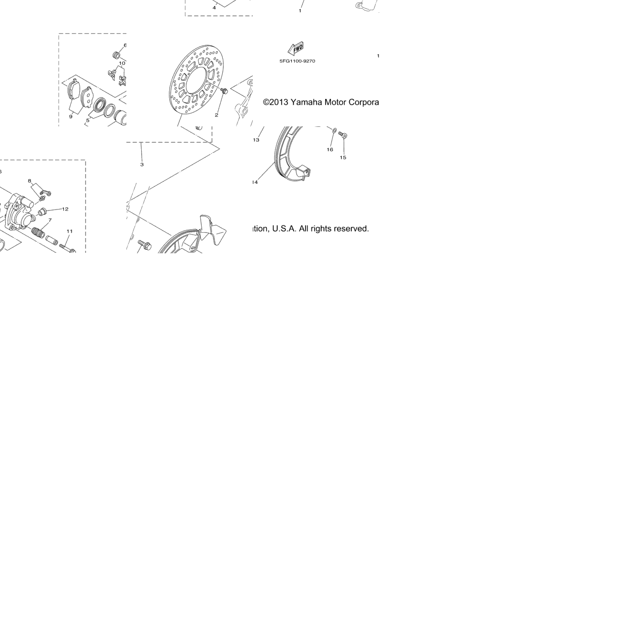 Front Brake Caliper