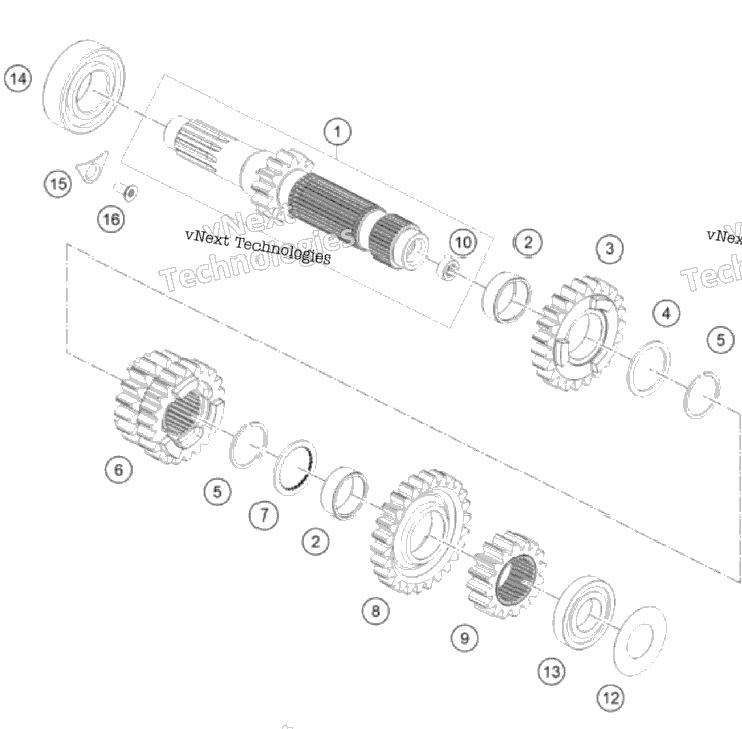 Transmission I - Main Shaft