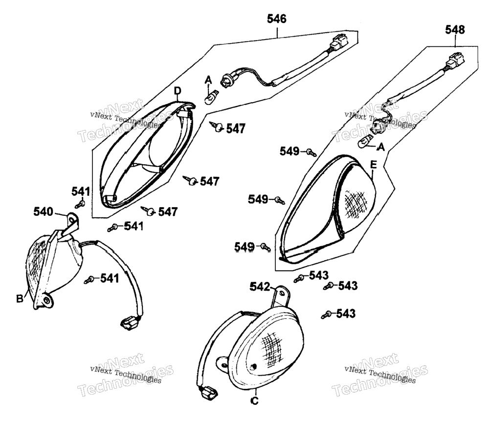 Front / Rear Directional Signals