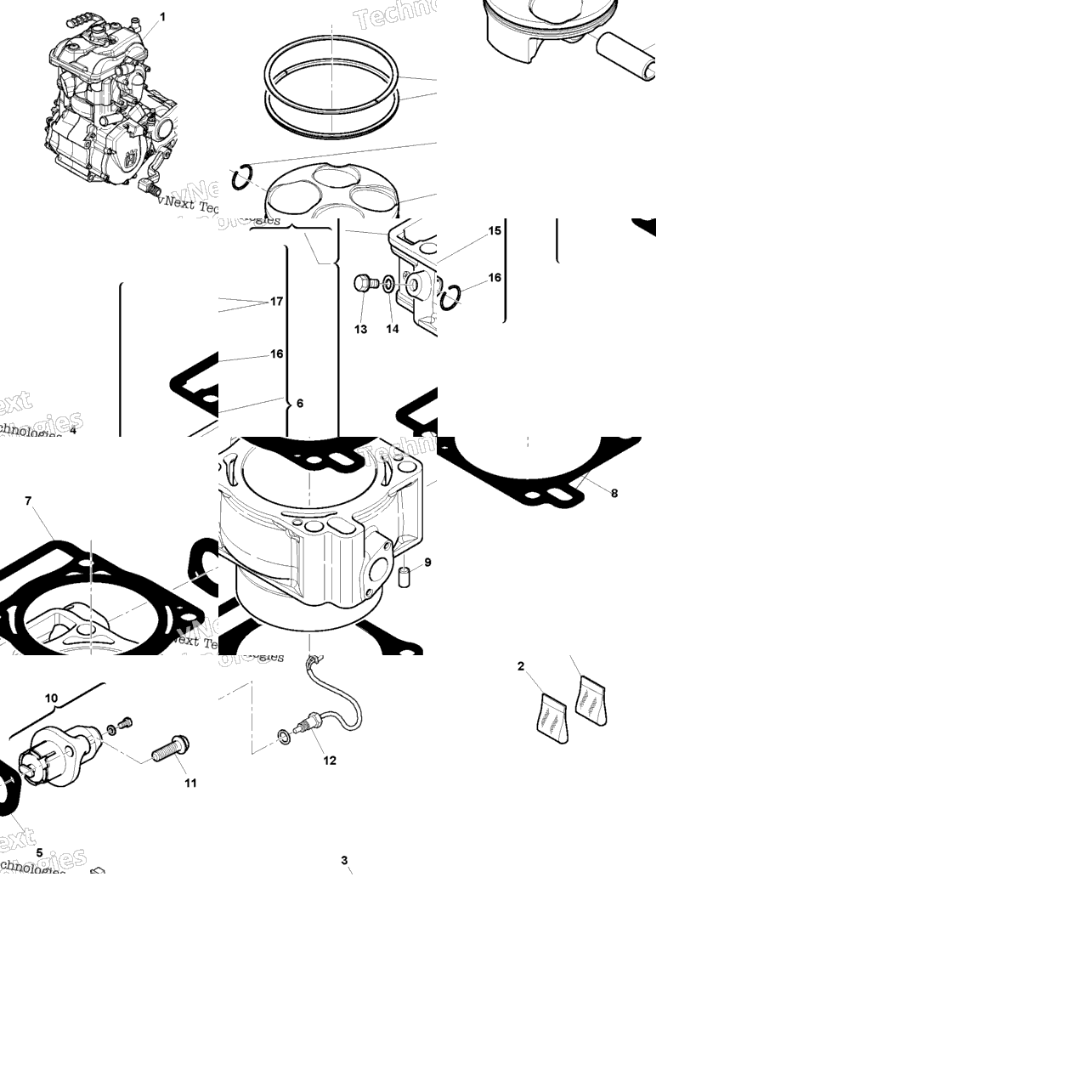 Cylinder, Piston