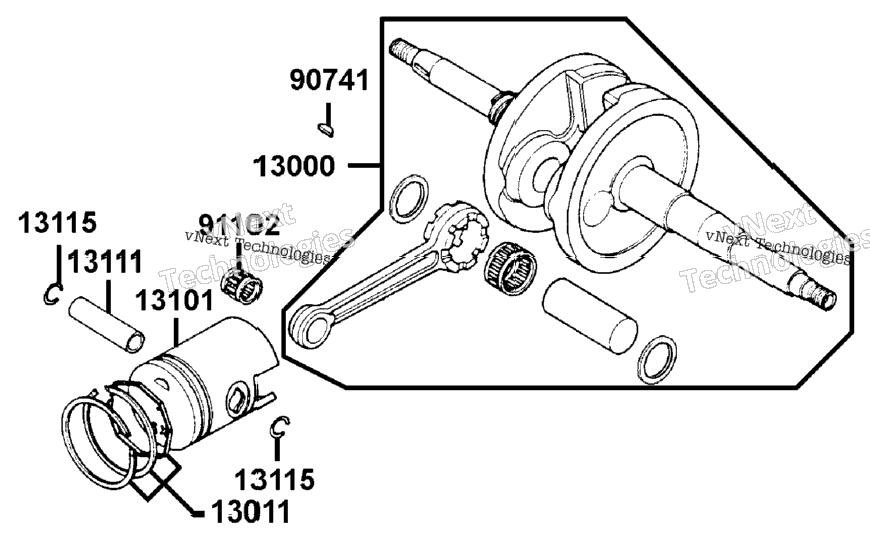 Crankshaft & Piston