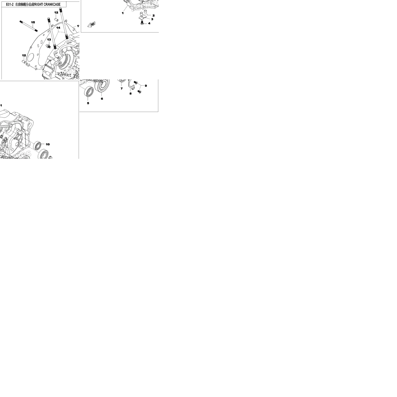 Right Crankcase Assy