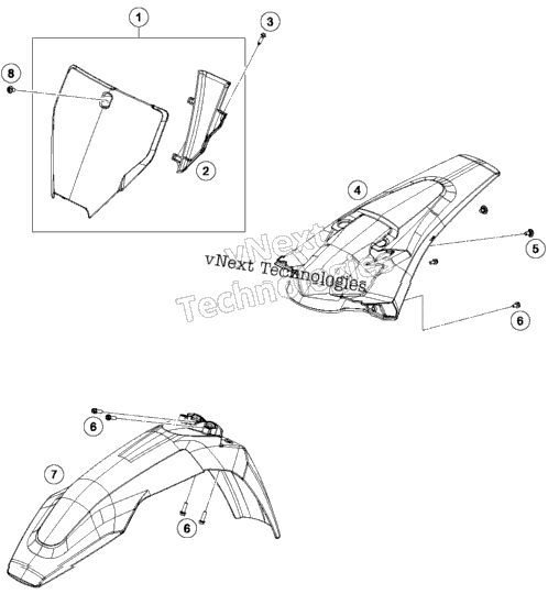Mask, Fenders