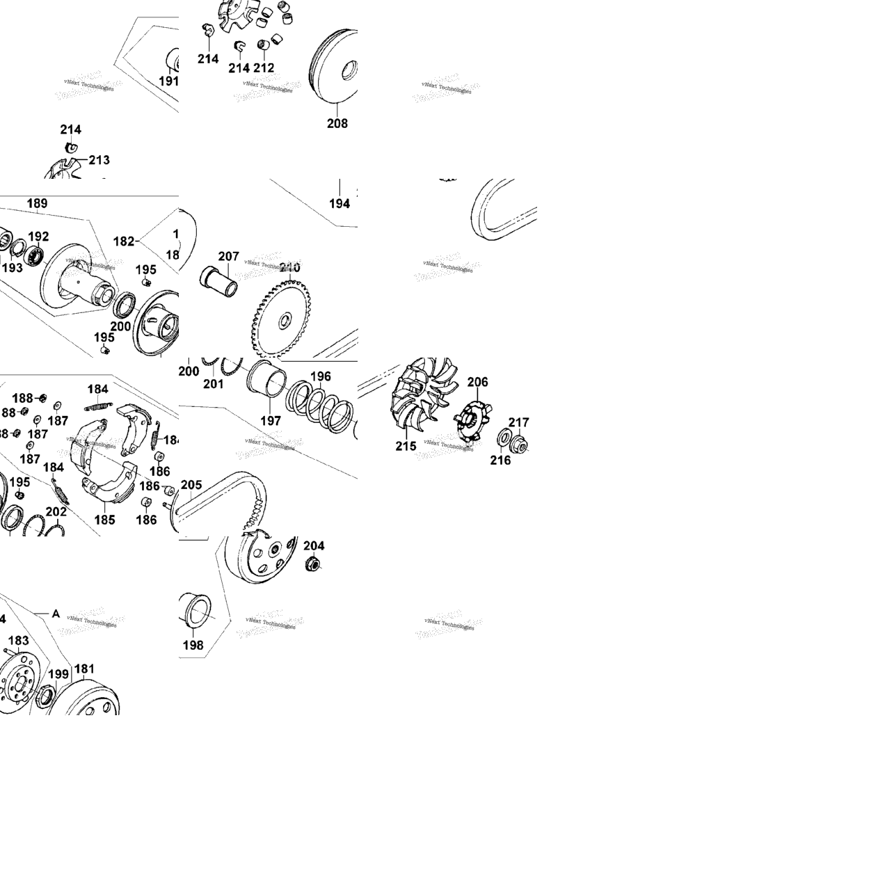 Cvt / Clutch / Variator