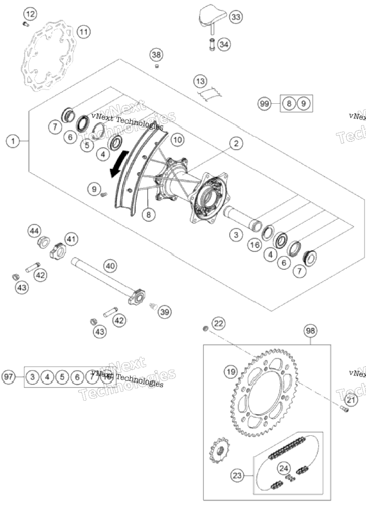 Rear Wheel