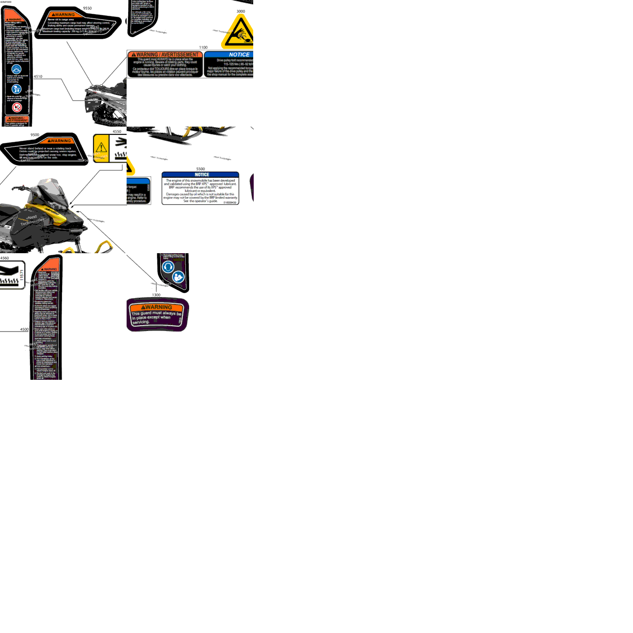 Body - Warning Decals