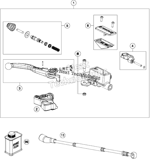 Hand Brake Cylinder
