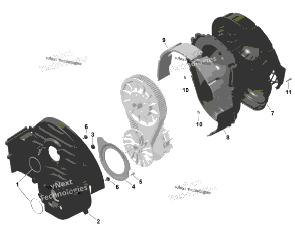 Rotax - Cvt Cover