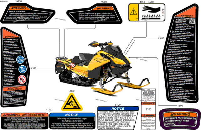 Body - Warning Decals