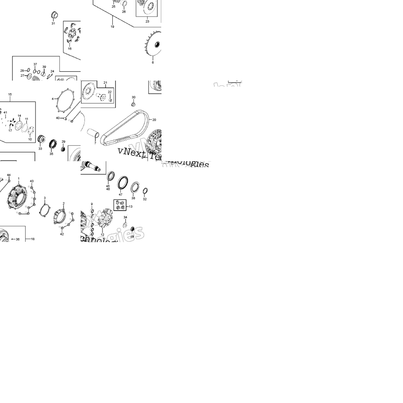 E05 Driven Pulley