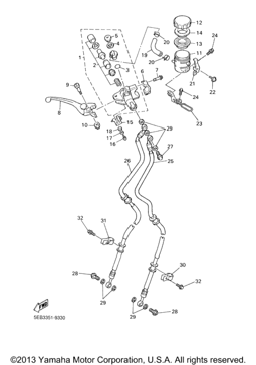 Front Master Cylinder