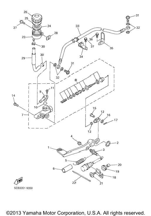 Rear Master Cylinder