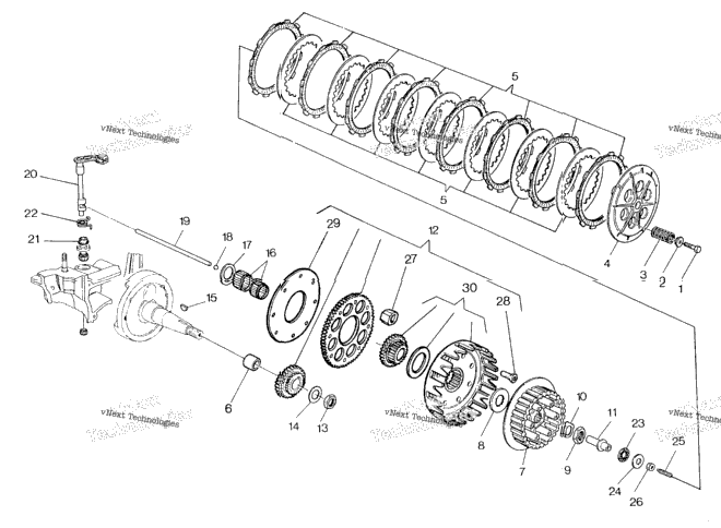 Clutch, Primary Drive