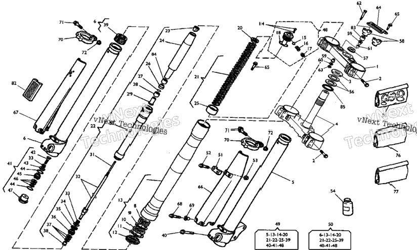 Front Fork Assembly