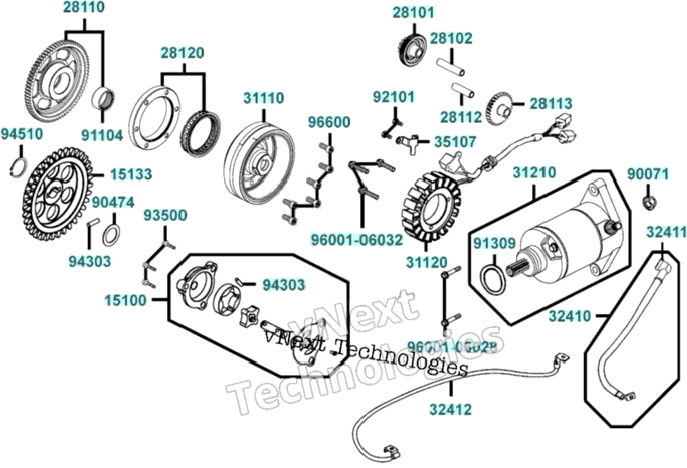 Starting Motor Generator