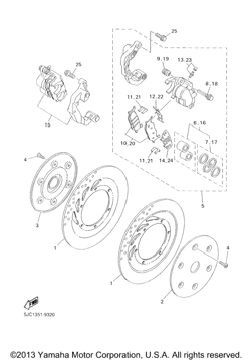 Front Brake Caliper