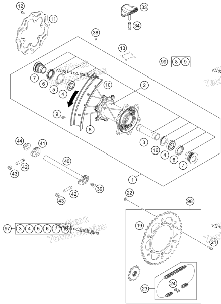 Rear Wheel