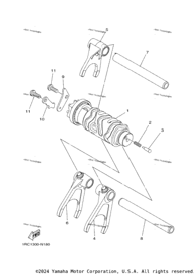 Shift Cam & Fork