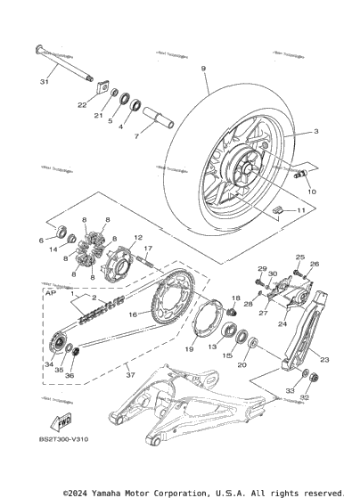 Rear Wheel
