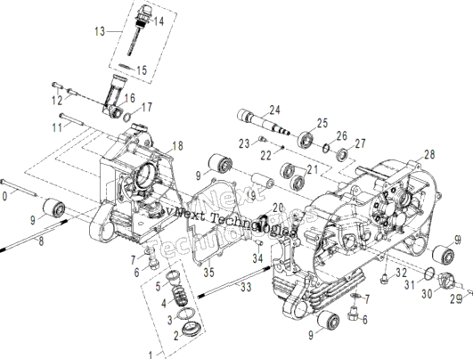 Engine - Crankcase