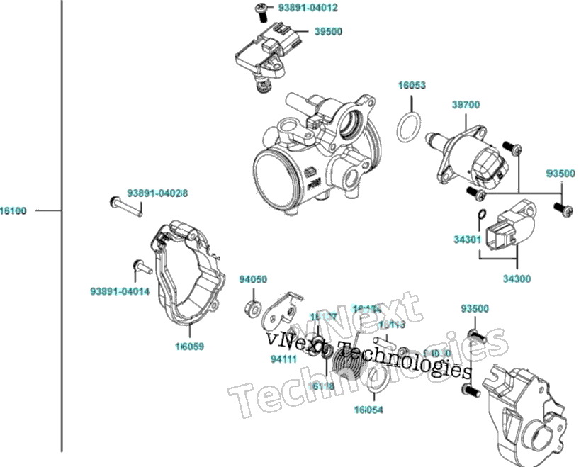 Throttle Body, Assy