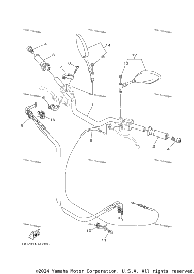 Steering Handle & Cable