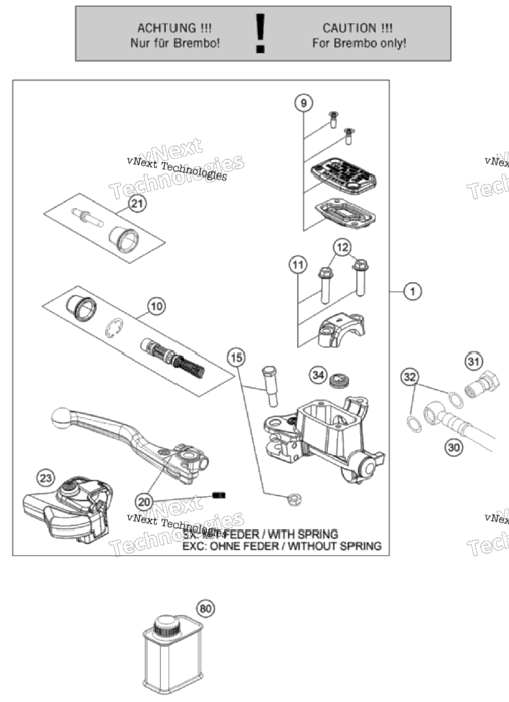 Front Brake Control